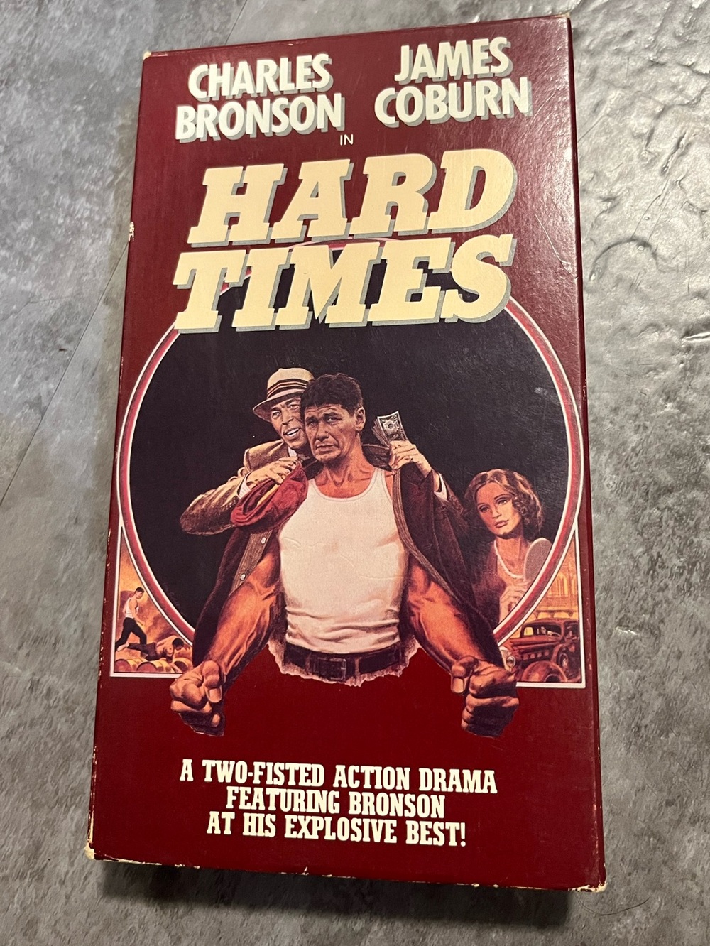 VHS Hard Times (Play Tested, Mold Free)